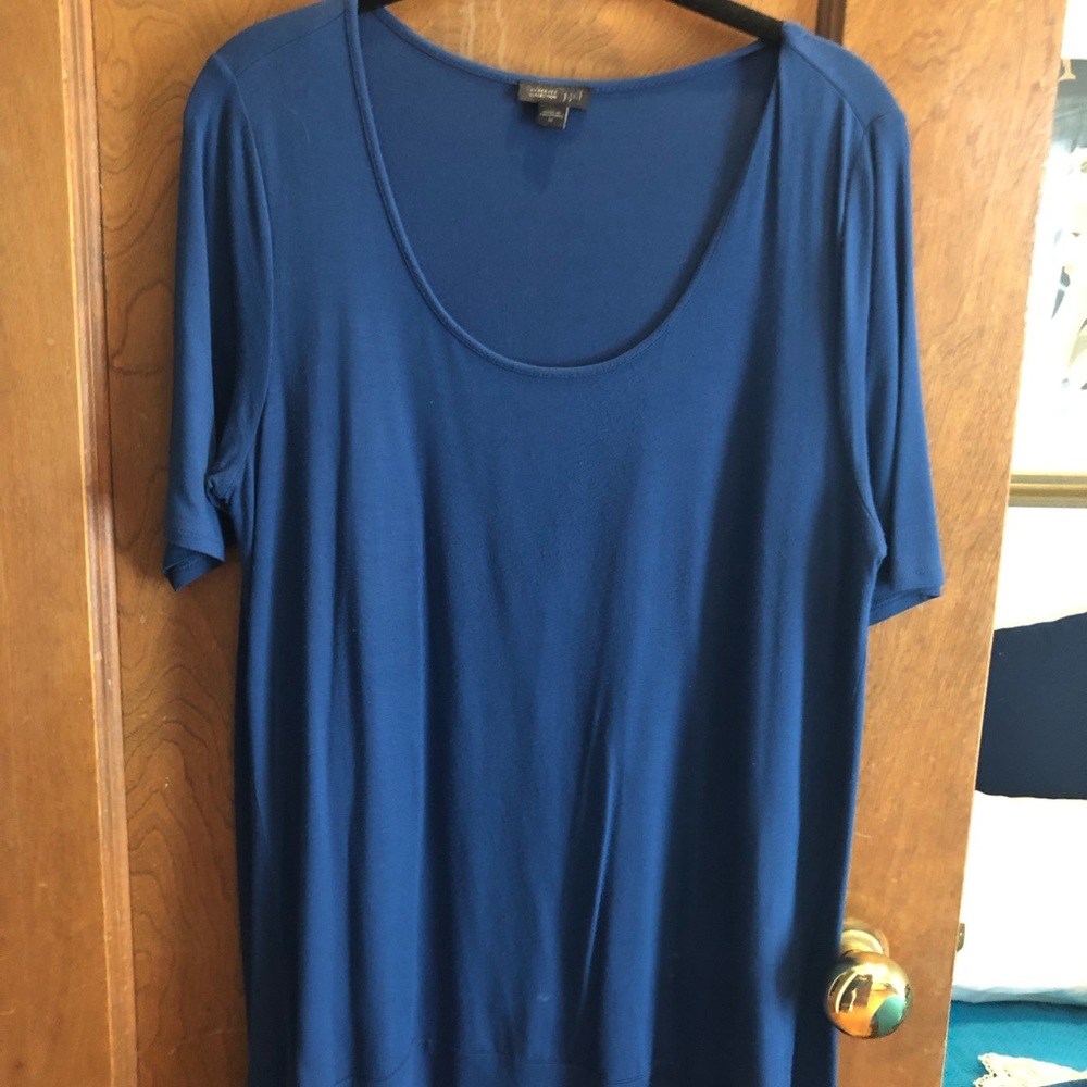 J Jill tunic tee - royal blue size M